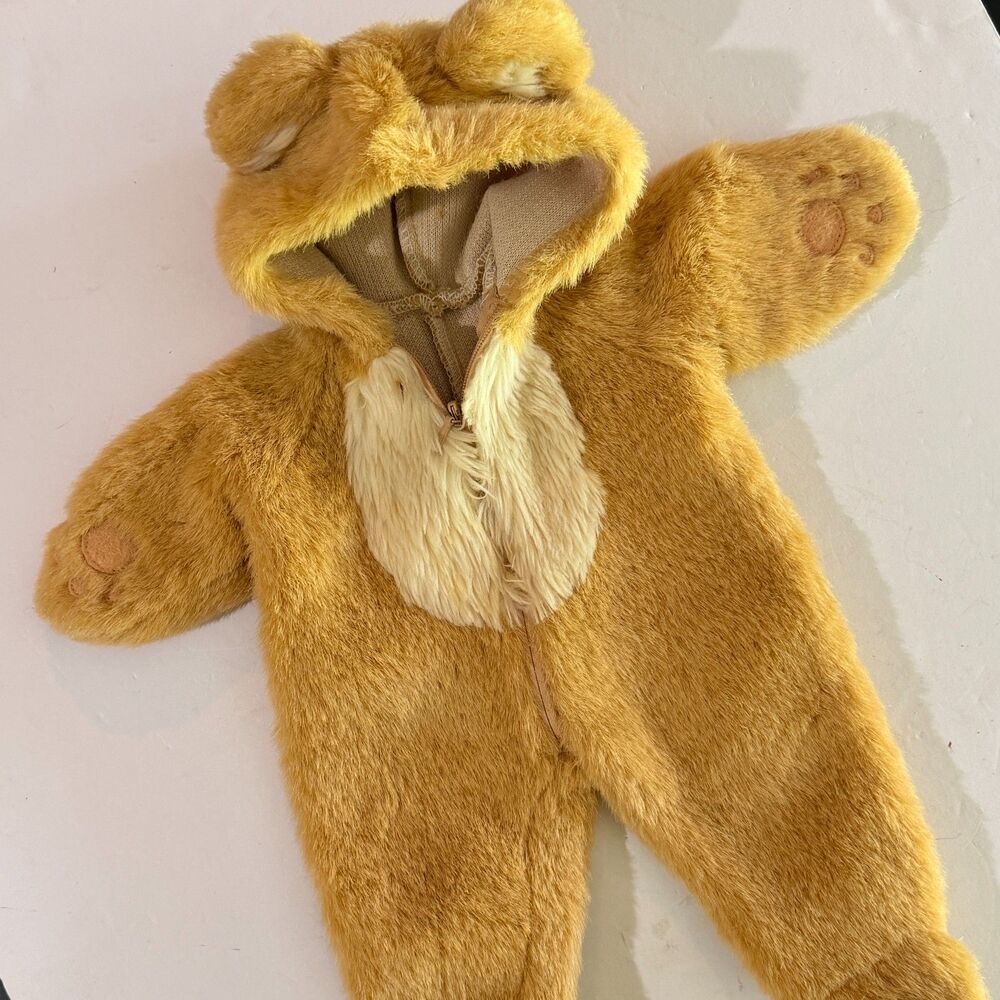 American Girl, Bitty Baby Fuzzy Bear Halloween Costume Y2K 2008